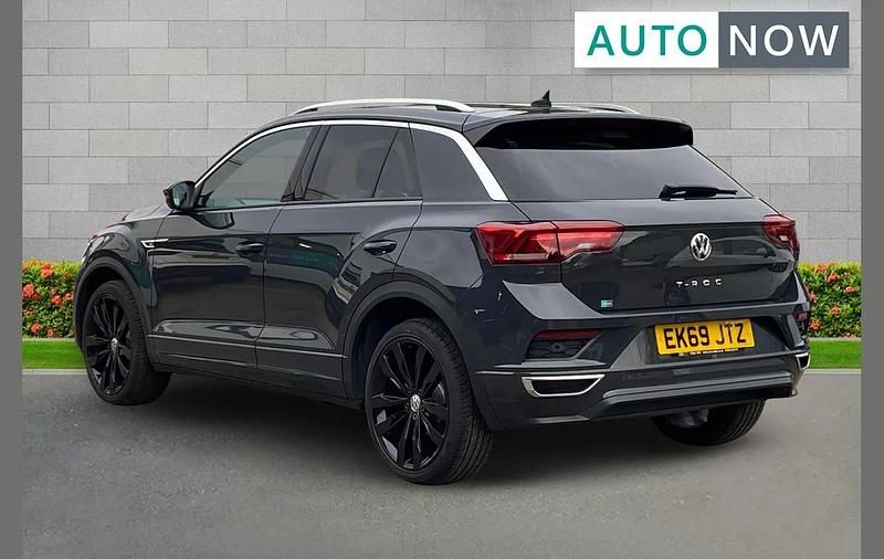 Begagnad VW T-Roc R-line 150 HK (110 kW) 2019 Grå SUV