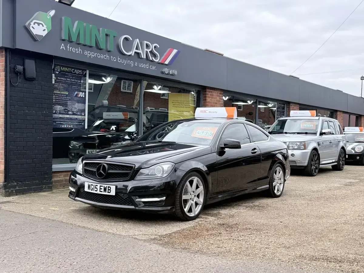 Used Mercedes C250 Sport Edition 201 HP (147 kW) 2015 Black Coupe