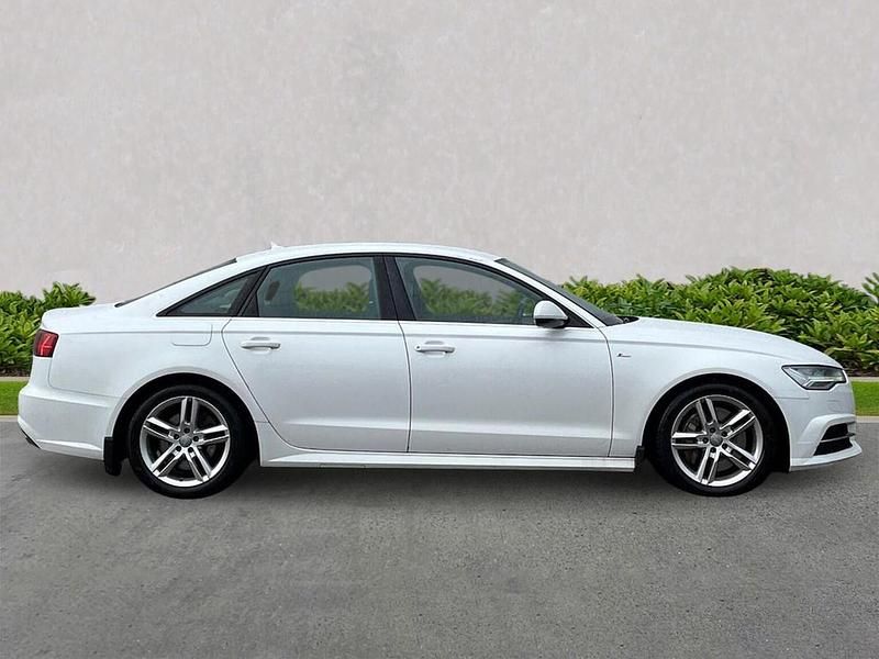 Begagnad Audi A6 S-Line 320 HK (235 kW) 2016 Vit Sedan