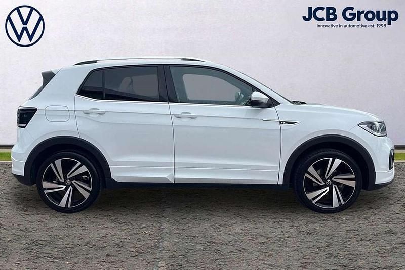 Used VW T-Cross R-line 110 HP (80 kW) 2023 White SUV