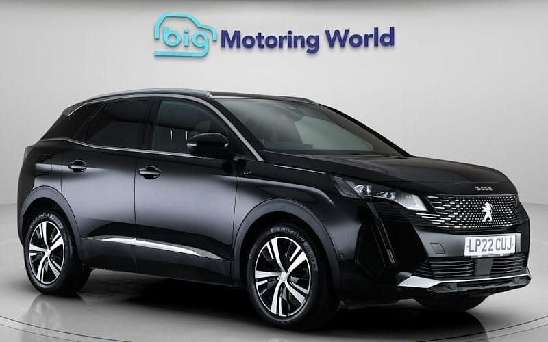 Used Peugeot 3008 GT 131 HP (96 kW) 2022 Black SUV