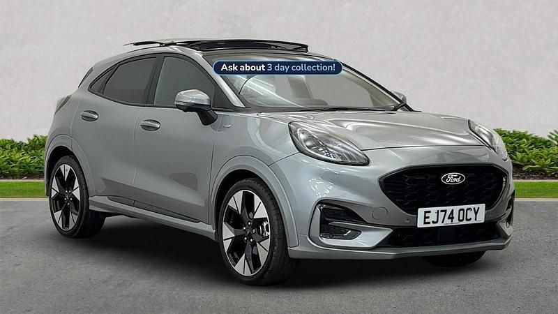 Silver Used 2024 Ford Puma ST-Line SUV | £20,575 (A bit pricey) - Image 1/4