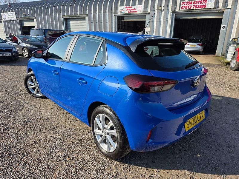 Used Vauxhall Corsa S 100 HP (73 kW) 2020 Blue Hatchback