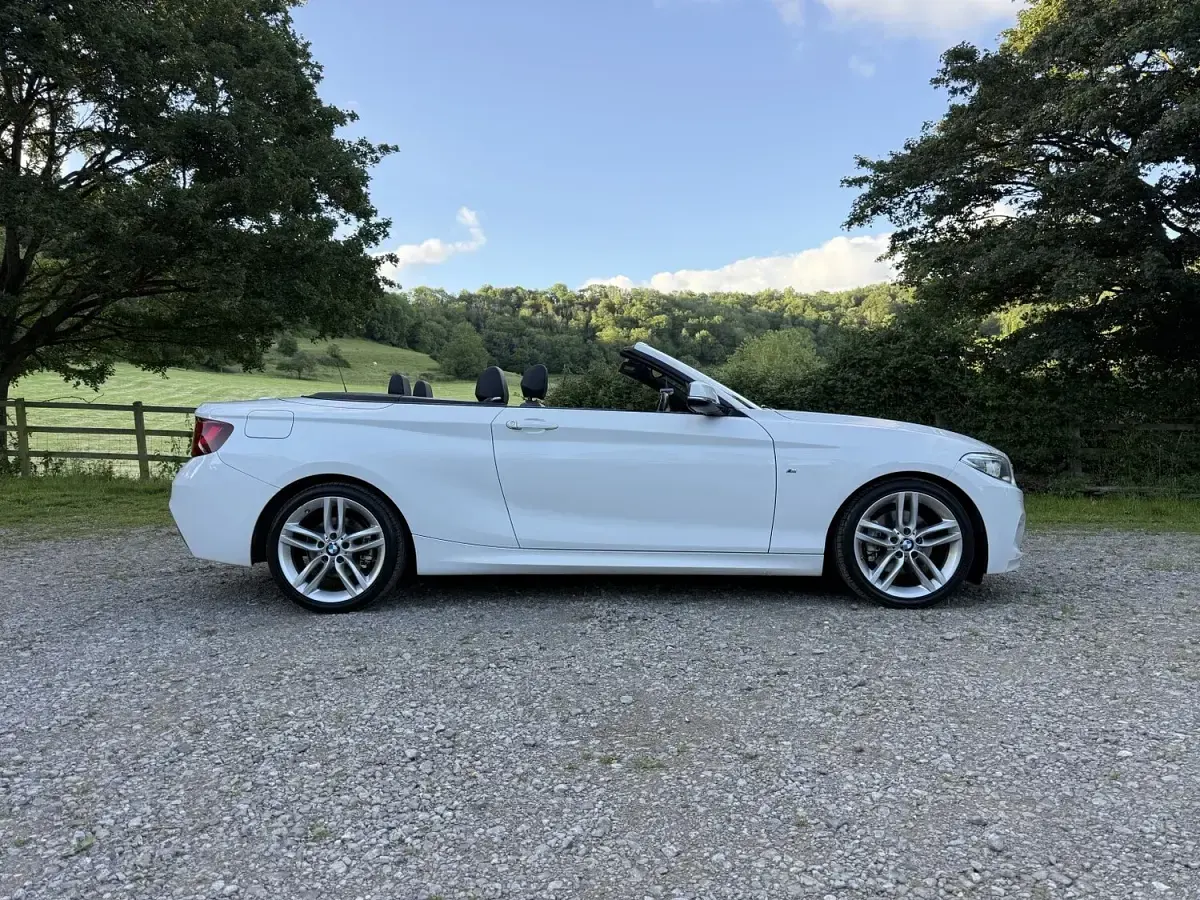 Used BMW 220 M Sport 2016 White Cabriolet