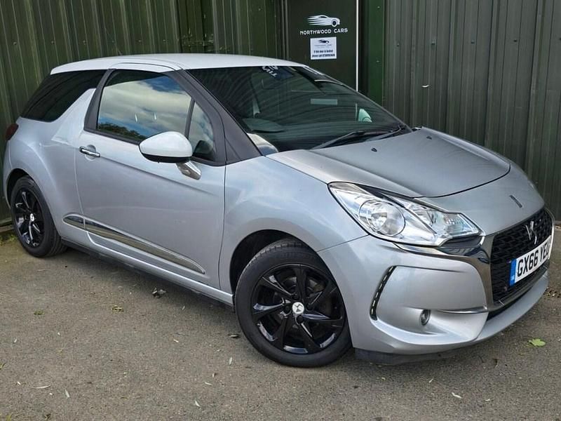 Silver Used 2016 DS Automobiles DS3 Elegance Hatchback | £4,650 (Good price) - Image 1/4