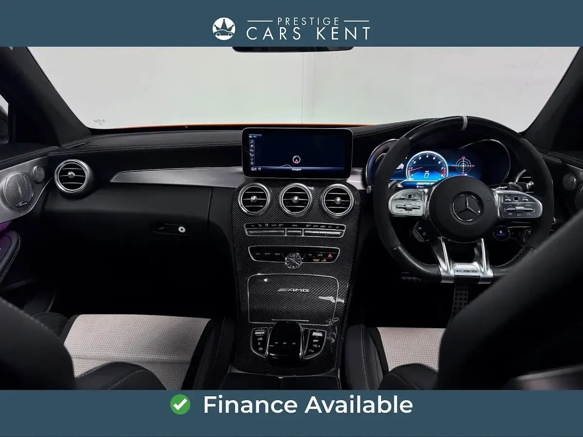 Used Mercedes C63 AMG Premium Plus 510 HP (375 kW) 2021 Grey Coupe