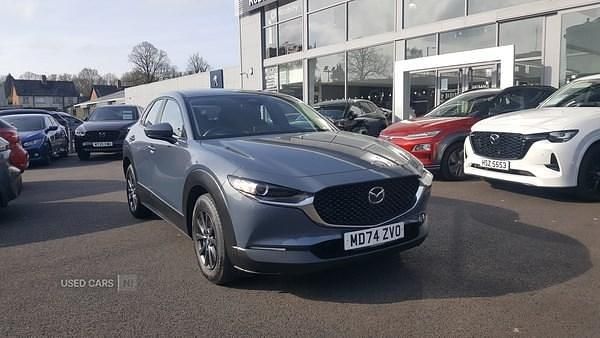 Usado Mazda CX-30 Center-Line 2025 Cinzento SUV
