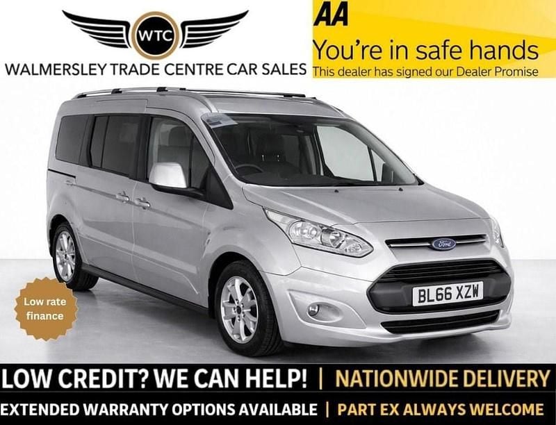 Used Ford Tourneo Connect Titanium 120 HP (88 kW) 2016 Silver MPV