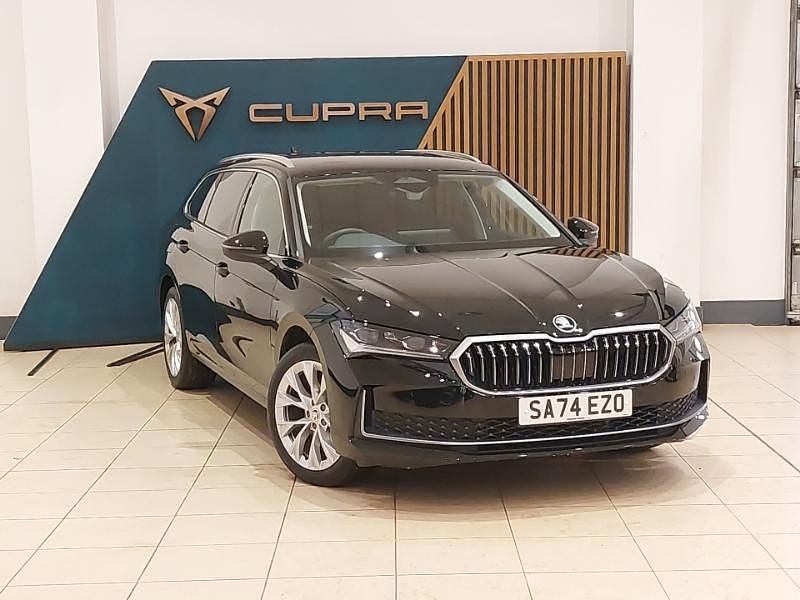 Used Skoda Superb SE L 150 HP (110 kW) 2024 Black Estate