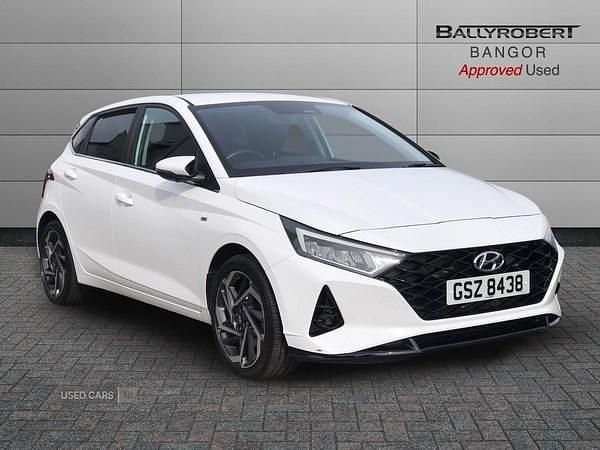 Used Hyundai i20 Premium 2023 White Hatchback