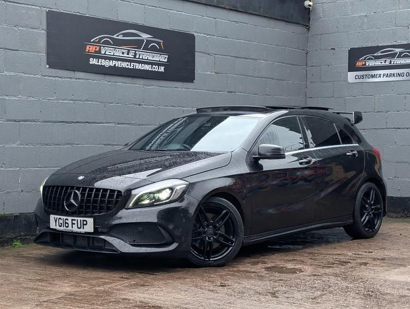 Used Mercedes A220 AMG Line Premium Plus 2016 Black Hatchback