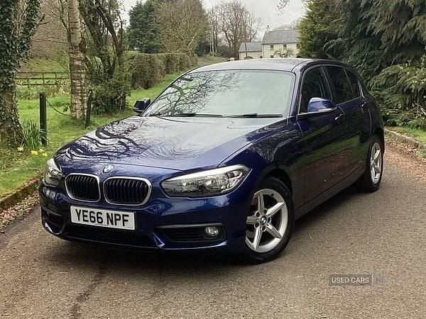 Used BMW 118 2016 Blue Hatchback