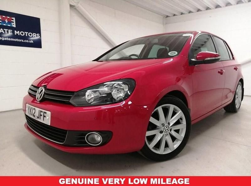 Used VW Golf VII GT 140 HP (102 kW) 2012 Red Hatchback