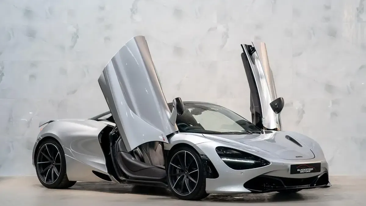 Used McLaren 720S 721 HP (530 kW) 2022 Silver Cabriolet