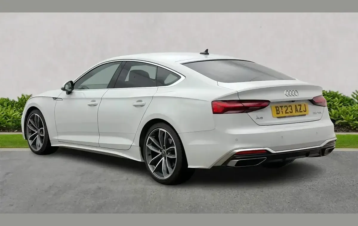 Used Audi A5 S-Line 161 HP (118 kW) 2023 White Coupe