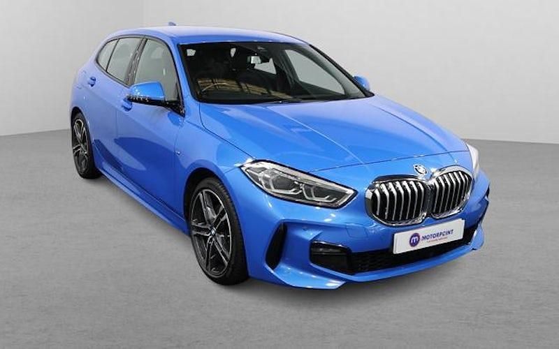 Blue Used 2021 BMW 118 M Sport Hatchback | £18,599 (Fair price) - Image 1/4