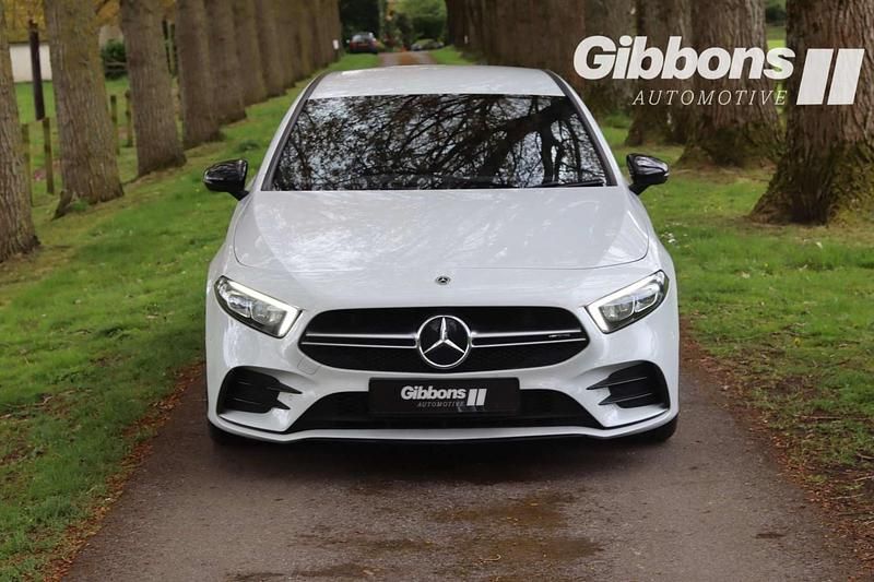 Used Mercedes A35 AMG Premium 2021 White Hatchback