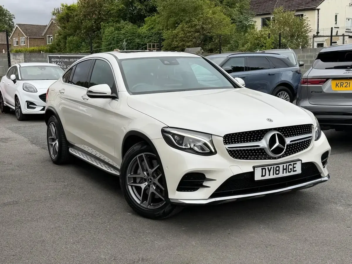 Used Mercedes GLC350 AMG line 2018 White SUV