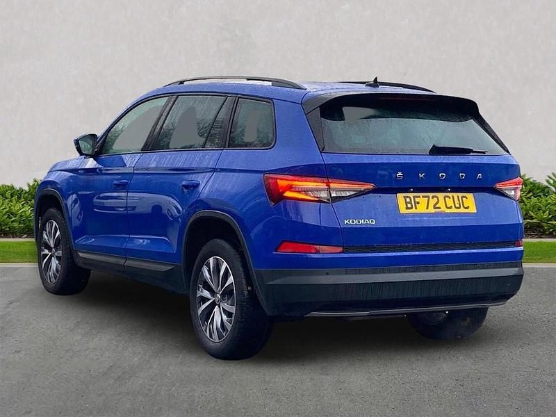 Used Skoda Kodiaq SE Drive 150 HP (110 kW) 2022 Blue SUV