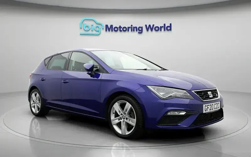 Used Seat Leon FR 131 HP (96 kW) 2020 Blue Hatchback