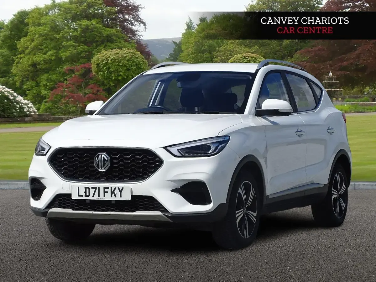 Used MG ZS Excite 106 HP (77 kW) 2021 White SUV