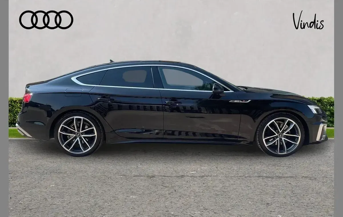 Used Audi A5 S-Line 161 HP (118 kW) 2023 Black Coupe
