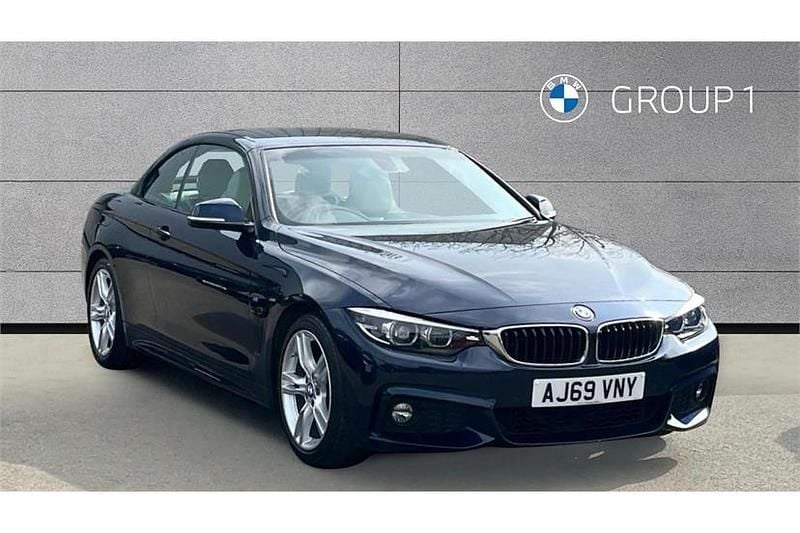 Used BMW 420 M Sport 184 HP (135 kW) 2019 Blue Cabriolet