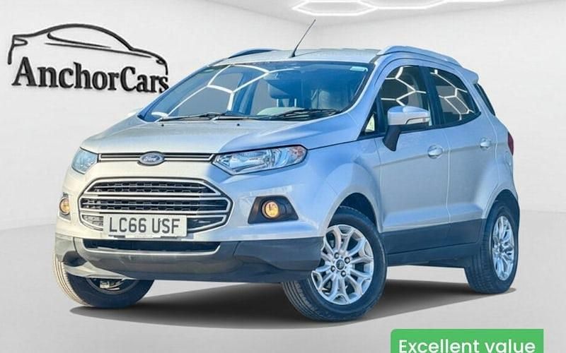 Used Ford Ecosport Zetec 111 HP (81 kW) 2016 Silver SUV