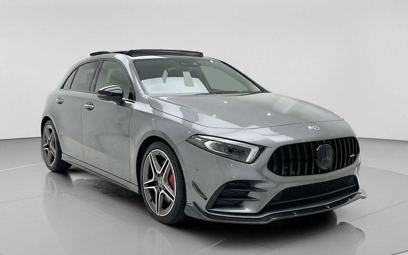 Used Mercedes A180 AMG Line Premium Plus 136 HP (100 kW) 2021 Grey Hatchback