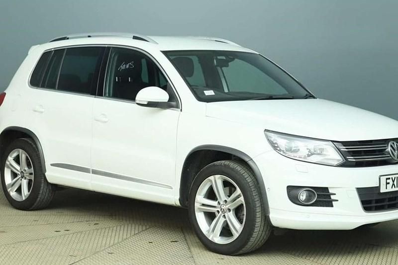 Used VW Tiguan R-line Edition 150 HP (110 kW) 2016 White SUV