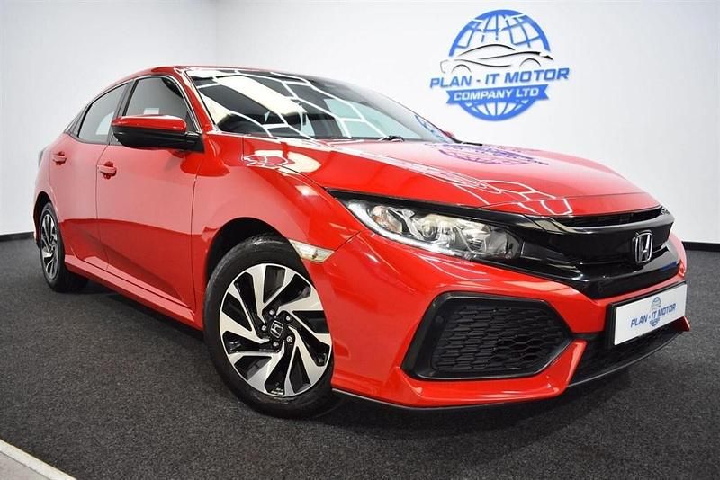 Used Honda Civic SE 129 HP (94 kW) 2017 Red Hatchback