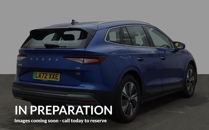 Used Skoda Enyaq iV ecoSuite 150 kW (204 HP) 2023 Blue SUV