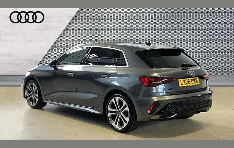 New Audi A3 S-Line 113 HP (83 kW) 2026 Grey Hatchback