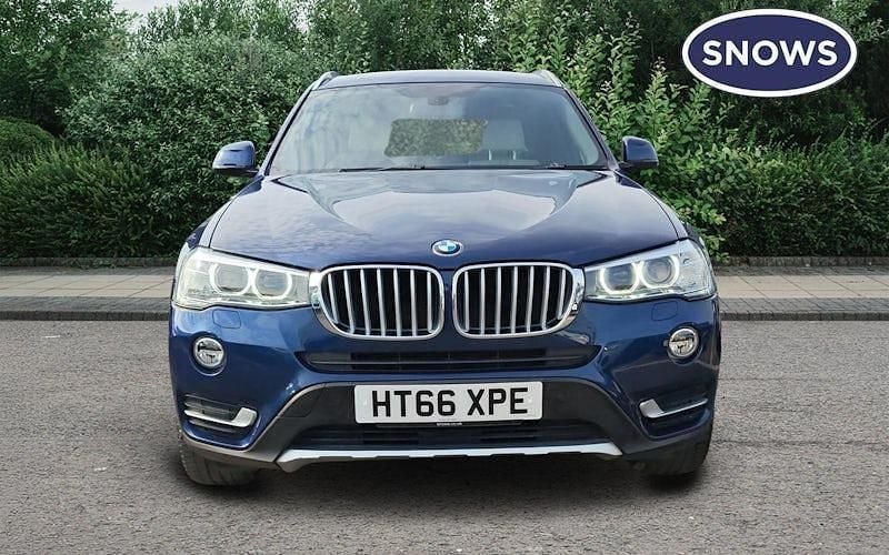 Used BMW X3 xLine 190 HP (139 kW) 2017 Blue SUV