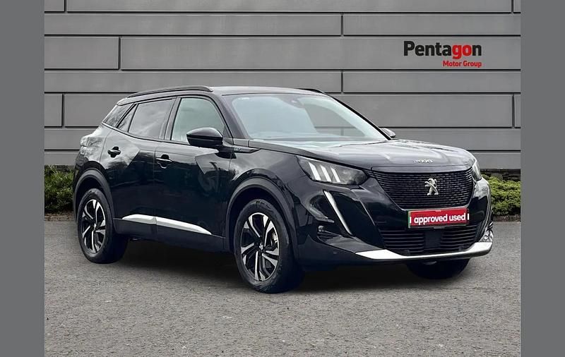 Used Peugeot e-2008 GTi 100 kW (136 HP) 2022 Black SUV