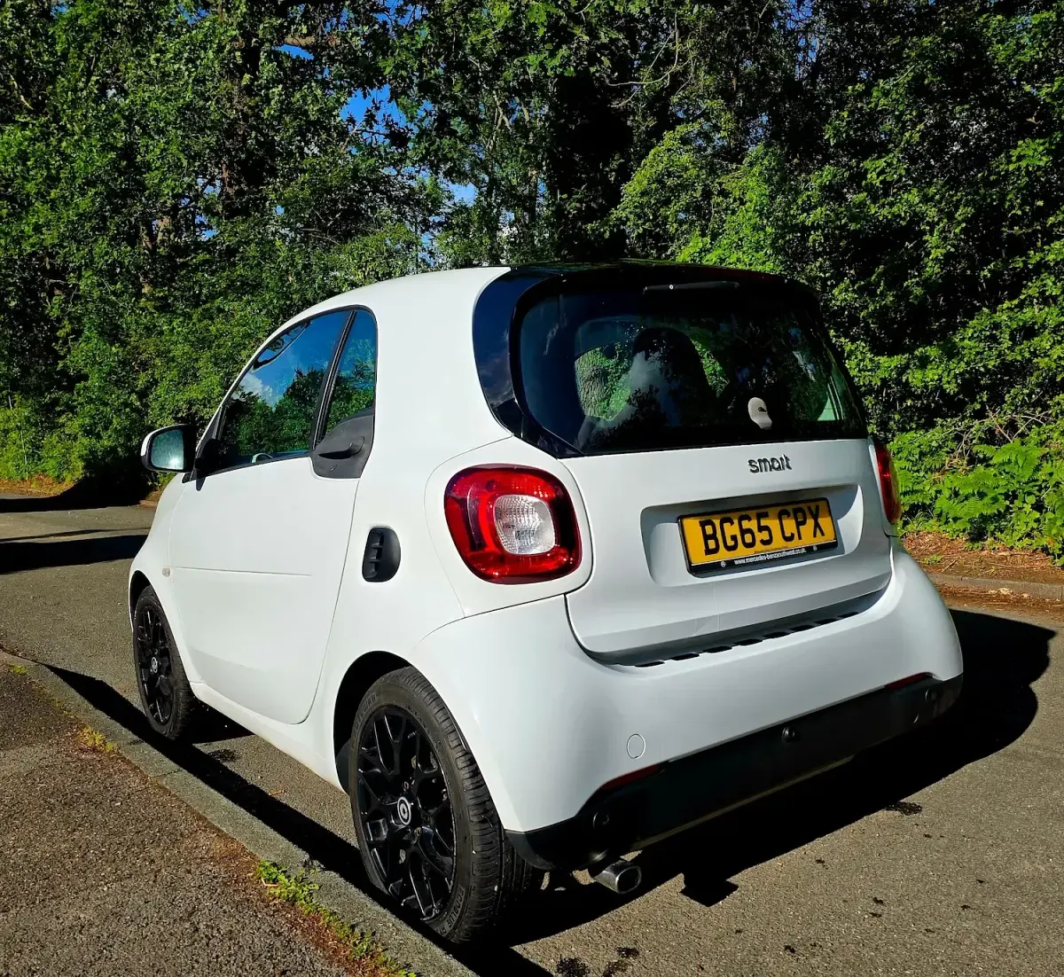 Used Smart ForTwo Coupé Premium 90 HP (66 kW) 2016 White Coupe