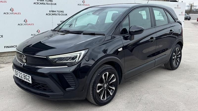 Used Vauxhall Crossland Design Edition 2022 Black SUV