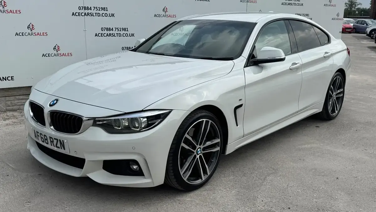 Used BMW 420 Coupé M Sport 190 HP (139 kW) 2018 White Coupe