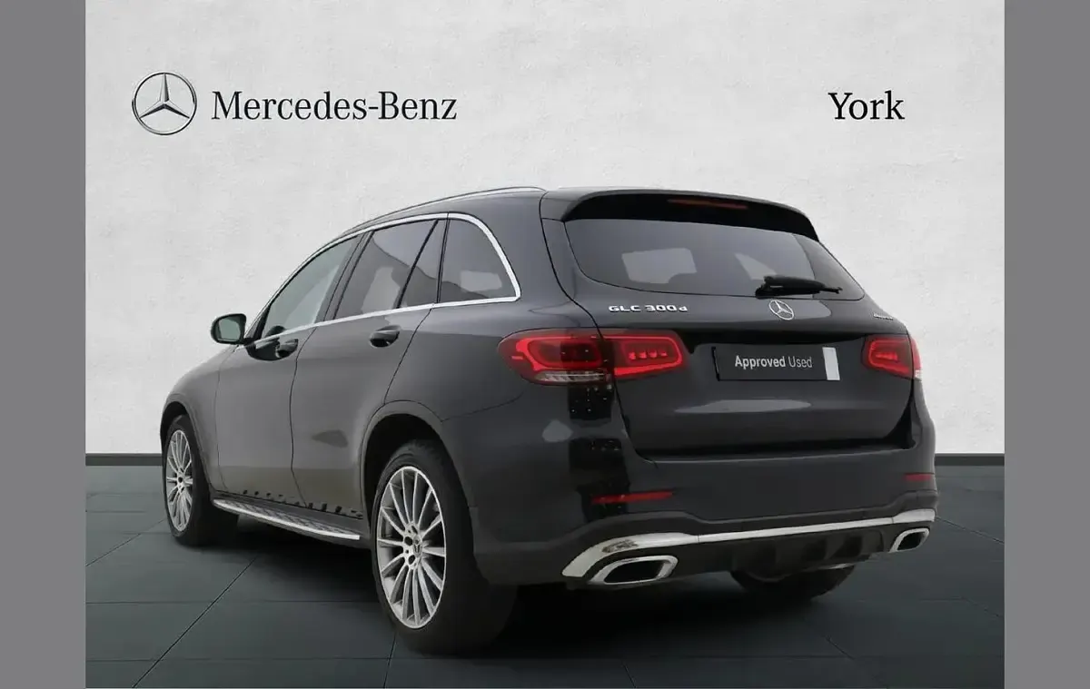 Used Mercedes GLC300 AMG Line Premium 241 HP (177 kW) 2020 Black SUV
