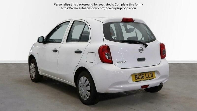 Used Nissan Micra Visia 80 HP (58 kW) 2016 White Hatchback
