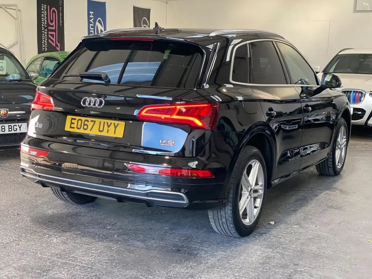 Used Audi Q5 S-Line 252 HP (185 kW) 2017 Black SUV