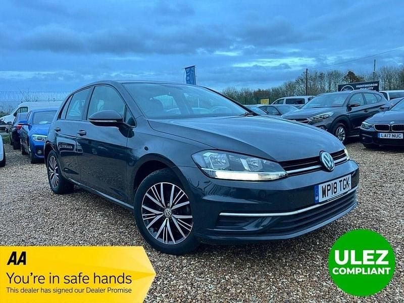 Used VW Golf VII SE 125 HP (91 kW) 2018 Grey Hatchback