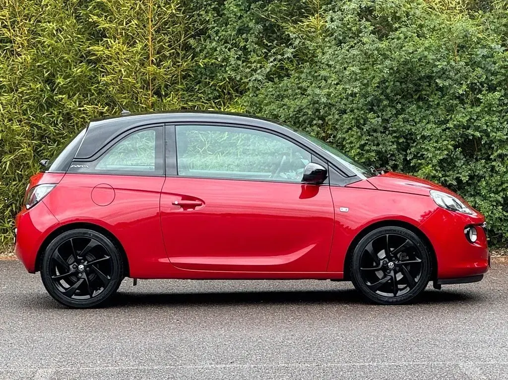 Used Vauxhall Adam 70 HP (51 kW) 2018 Red Hatchback