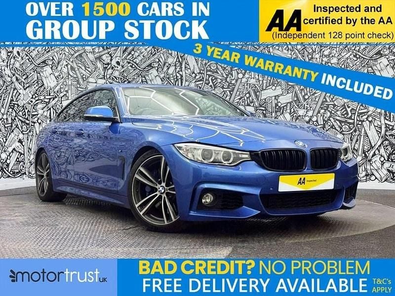 Used BMW 440 M Sport 326 HP (239 kW) 2017 Blue Coupe