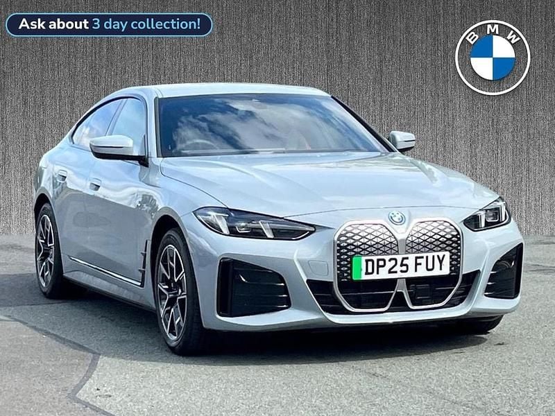Grey Used 2025 BMW i4 M Sport Sedan | £38,999 (Fair price) - Image 1/3