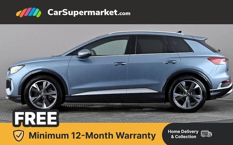 Used Audi Q4 e-tron S-Line 219 kW (299 HP) 2023 Blue SUV