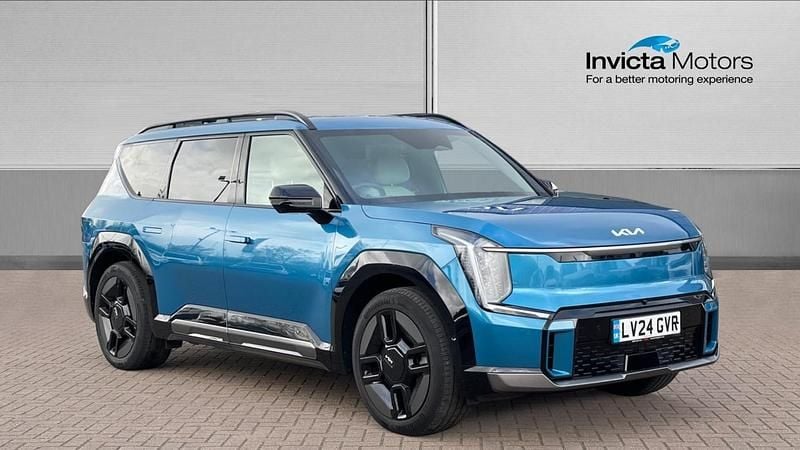 Used Kia EV9 GT-Line S 281 kW (383 HP) 2024 Blue SUV