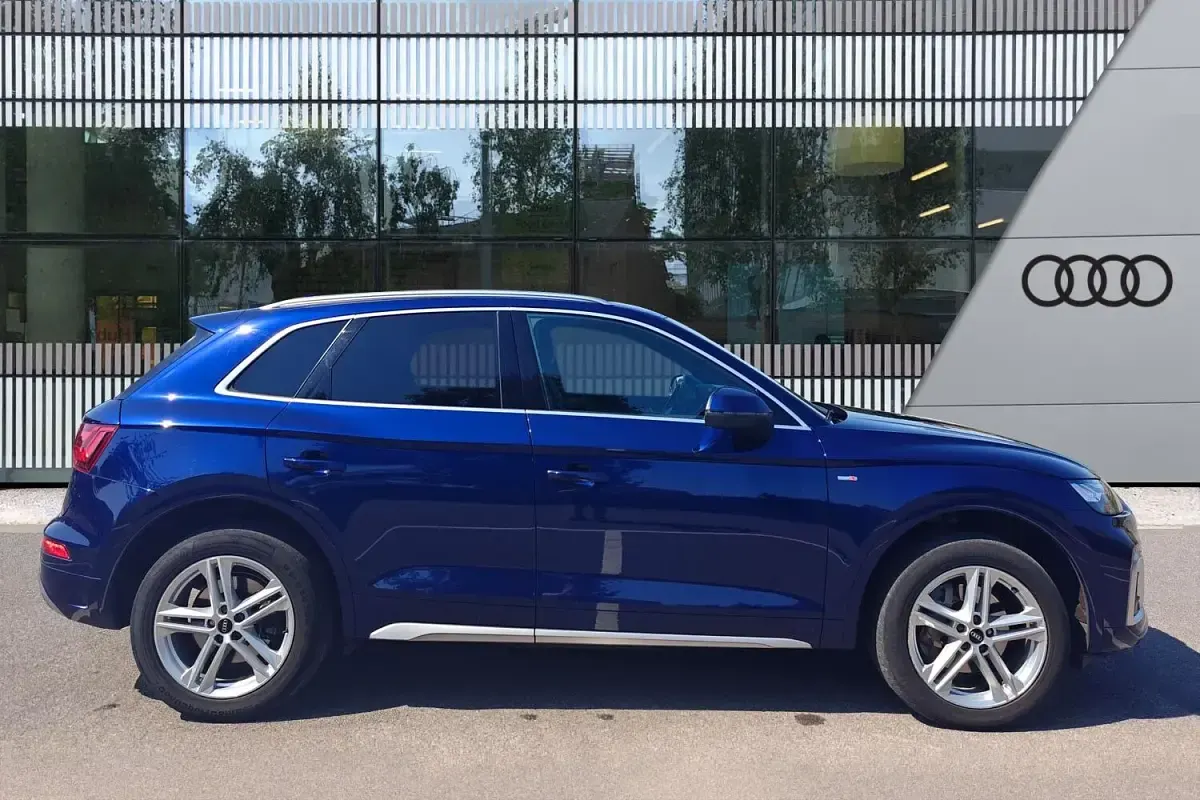 Used Audi Q5 S-Line 2022 Blue SUV