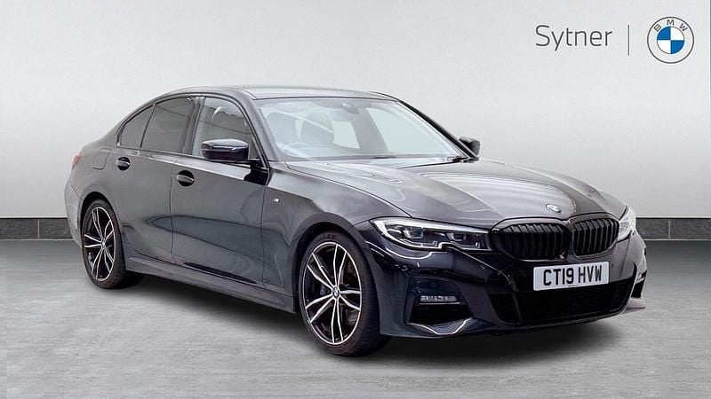 Black Used 2019 BMW 320 M Sport Sedan | £20,750 (Expensive) - Image 1/4