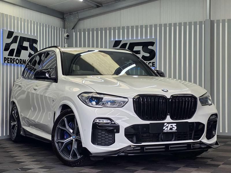 White Used 2020 BMW X5 M Sport SUV | £39,500 (Good price) - Image 1/4